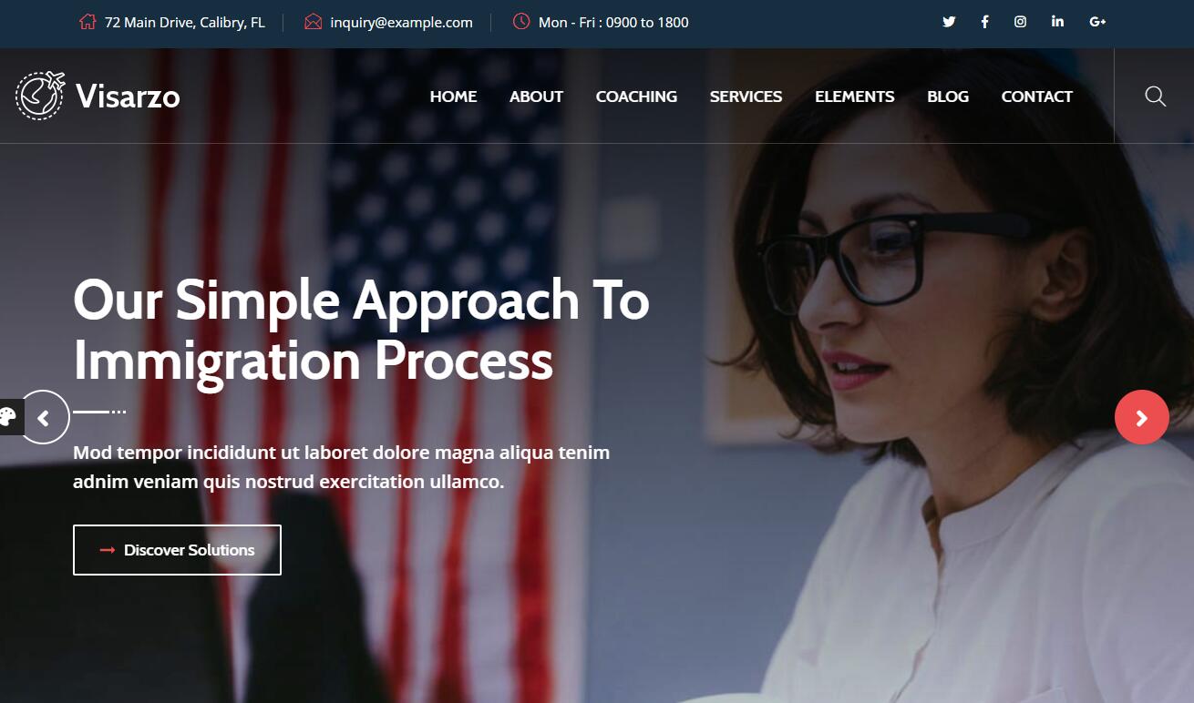 移民簽證咨詢服務(wù)公司英文網(wǎng)站