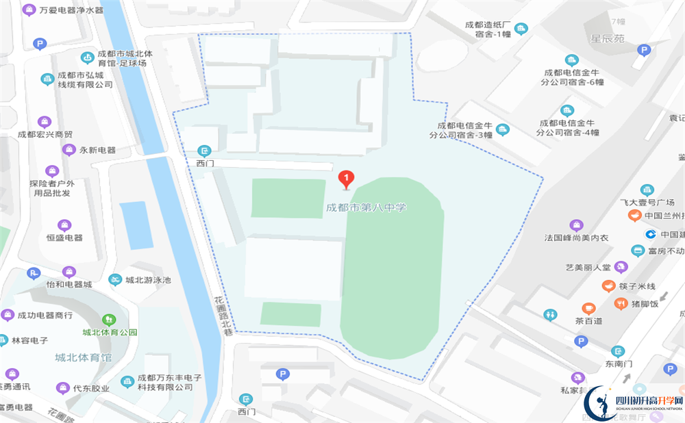 成都市第八中學|成都八中地址是什么？
